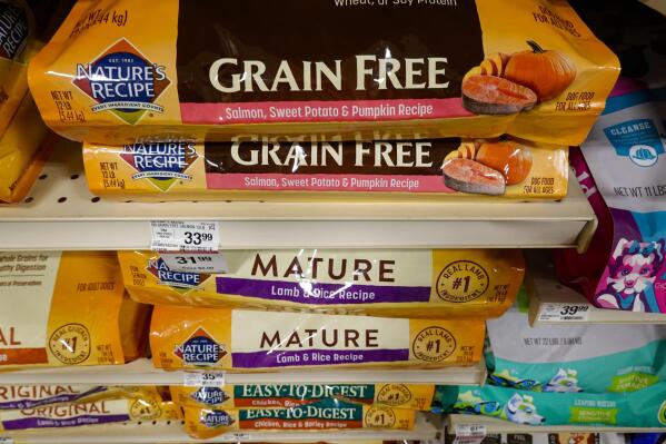 Grain free dog discount food and heart disease